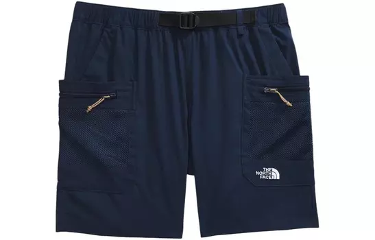 Повседневные шорты мужские темно-синие The North Face, синий