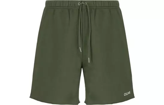 Повседневные шорты мужские зеленые Celine, зеленый