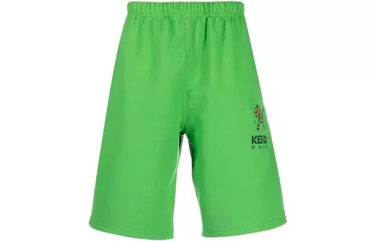 Повседневные шорты мужские зеленые Kenzo, зеленый