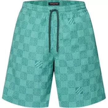 Повседневные шорты мужские зеленые Louis Vuitton, зеленый