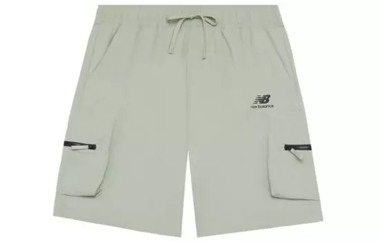 Повседневные шорты мужские зеленые New Balance, зеленый