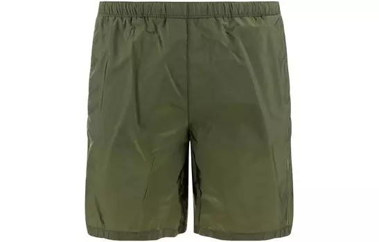 Повседневные шорты мужские зеленые Prada, зеленый