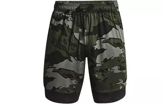 Повседневные шорты мужские зеленые Under Armour, зеленый