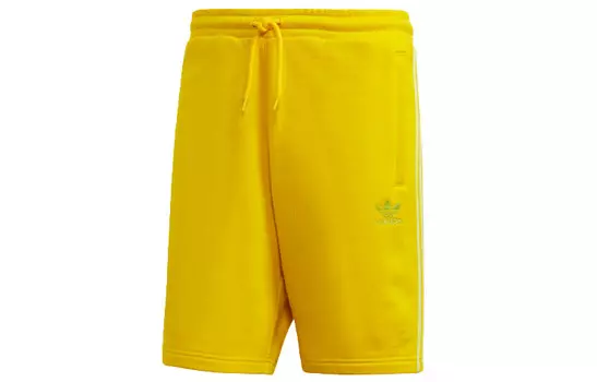 Повседневные шорты мужские желтые Adidas Originals, желтый
