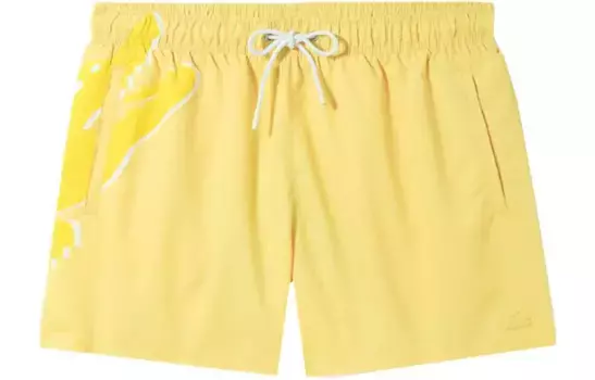 Повседневные шорты мужские желтые Lacoste, желтый
