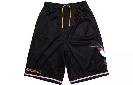 Повседневные шорты с буквенным логотипом, унисекс, черные Drew House, черный