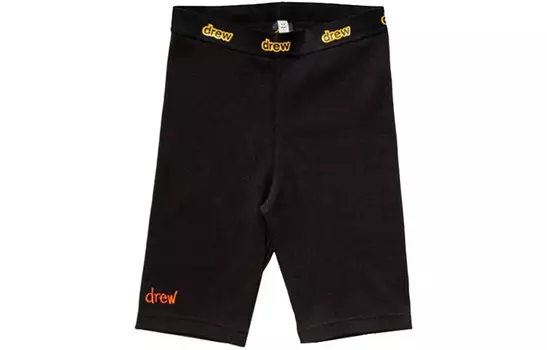 Повседневные шорты с буквенным логотипом, унисекс, черные Drew House, черный