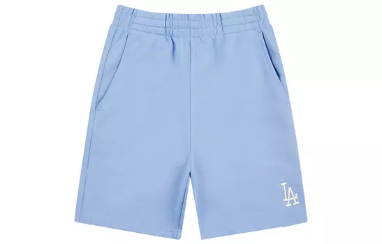 Повседневные шорты с логотипом Mlb Base унисекс синего цвета