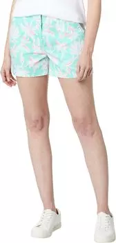Повседневные шорты с принтом 3,5 дюйма Vineyard Vines, цвет Cay Floral/Island