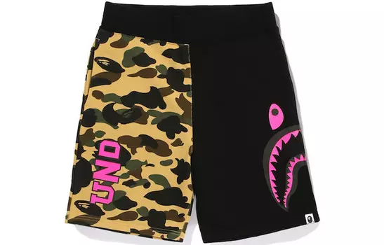 Повседневные шорты Undefeated X Shark Series унисекс A Bathing Ape