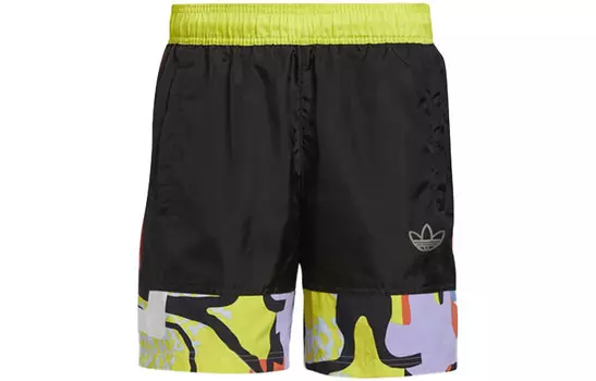 Повседневные шорты унисекс Adidas Originals, цвет Black