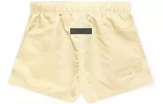 Повседневные шорты унисекс Canary Fear Of God Essentials, цвет Canary