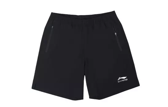 Повседневные шорты унисекс черные Lining, черный