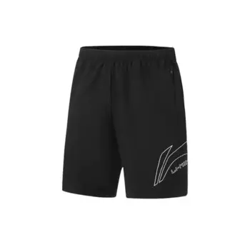 Повседневные шорты унисекс черные Lining, черный