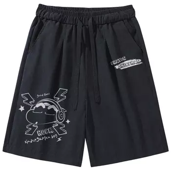 Повседневные шорты унисекс Crayon Shinchan/Crayon Shinchan, Темно-серый