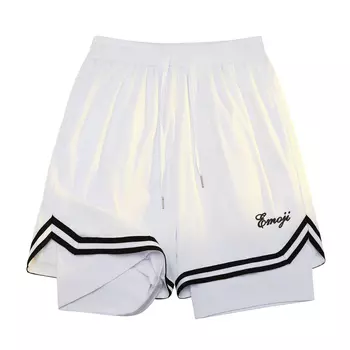 Повседневные шорты унисекс Emoji, Clothing Sets: (White+Black)