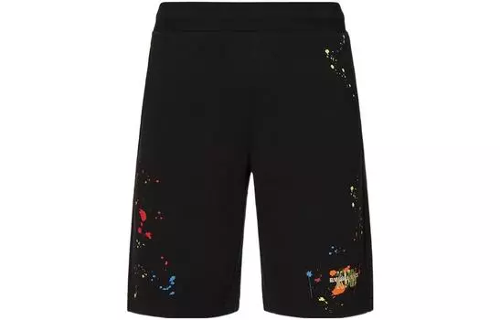 Повседневные шорты унисекс EVISU, Dark Army Green