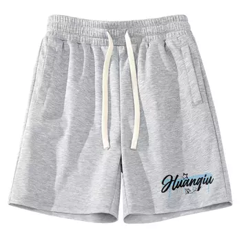 Повседневные шорты унисекс HUANQIU, черный