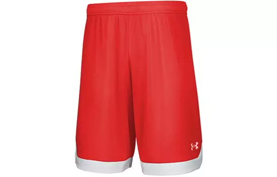Повседневные шорты унисекс красные Under Armour, красный