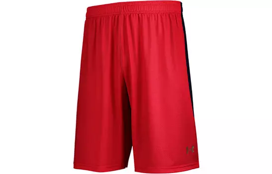 Повседневные шорты унисекс красные Under Armour, красный