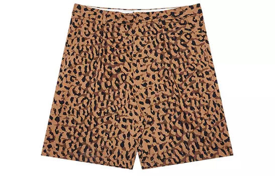 Повседневные шорты унисекс леопард Dickies, леопардовый принт