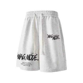 Повседневные шорты унисекс Magmode, черный/розовый