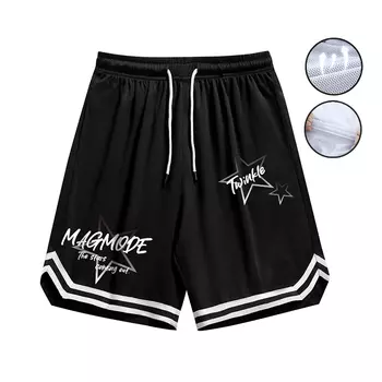 Повседневные шорты унисекс magmode, Светло-серый