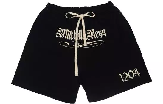 Повседневные шорты унисекс Mitchell & Ness, Черный