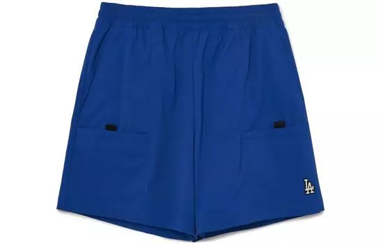 Повседневные шорты унисекс павлиньего цвета MLB, Peacock Blue