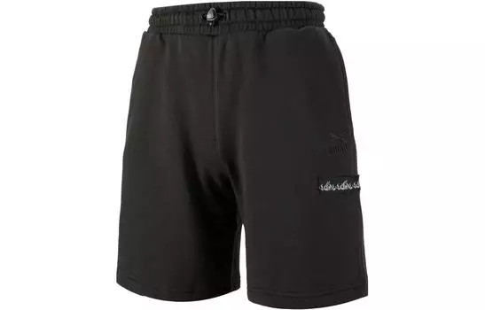 Повседневные шорты унисекс Puma, цвет Black
