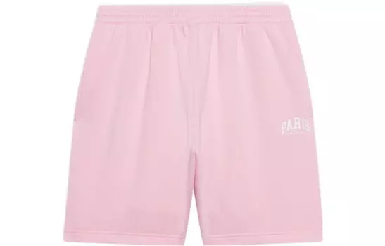 Повседневные шорты унисекс розовые Balenciaga, розовый