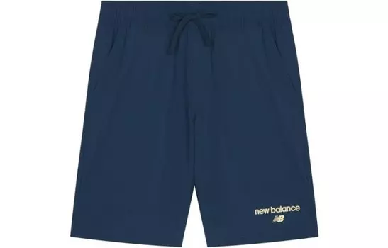 Повседневные шорты унисекс синие New Balance, синий