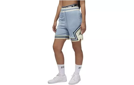 Повседневные шорты унисекс синий/серый Jordan, синий/серый
