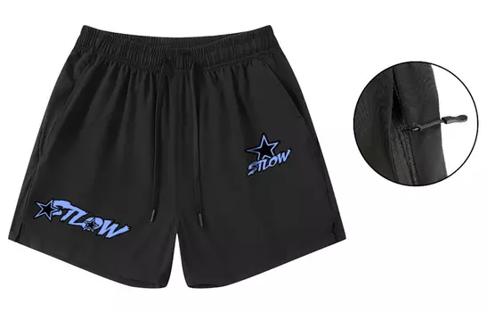 Повседневные шорты унисекс Stillslow, Чернильный синий (обновление карманной молнии)