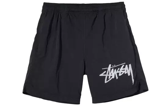 Повседневные шорты унисекс Stussy, цвет Black