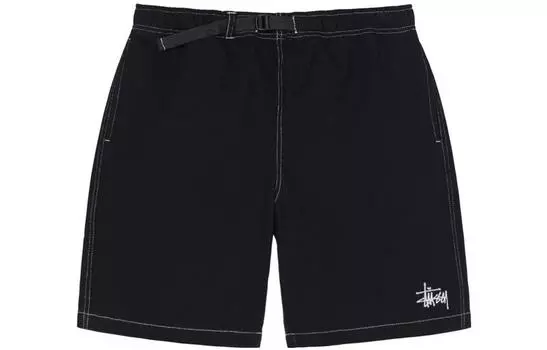 Повседневные шорты унисекс Stussy, цвет Black