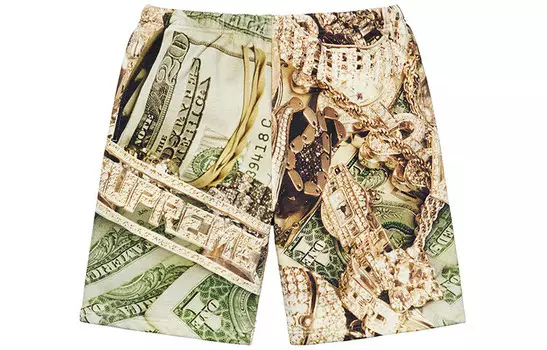 Повседневные шорты унисекс Supreme, зеленый