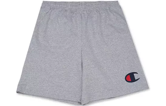 Повседневные шорты унисекс светло-серые 806 Champion, серый