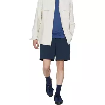 Повседневные шорты унисекс темно-синие Uniqlo, темно-синий