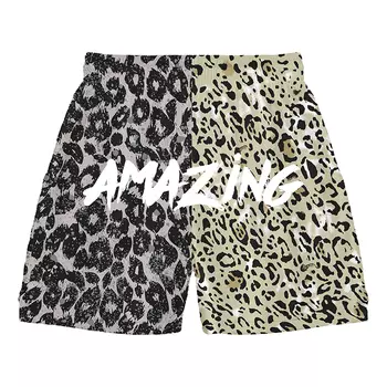 Повседневные шорты унисекс Tip-Off, Белый/Розовый