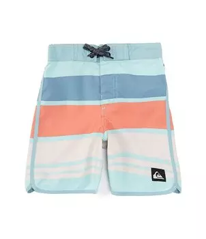 Повседневные шорты в полоску Quiksilver Little Boys 2T-7, синий