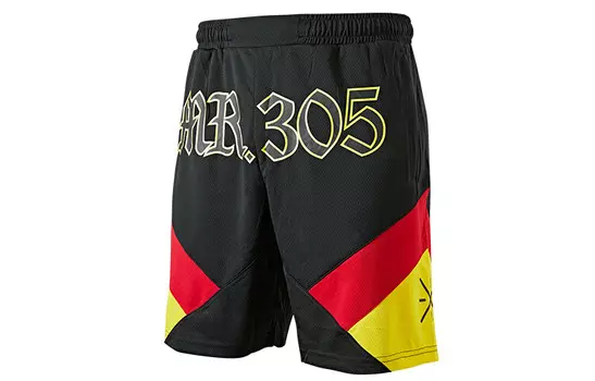 Повседневные шорты Wade Collection для мужчин, черные Lining, черный