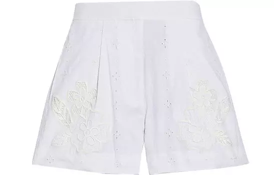 Повседневные шорты женские белые Coach