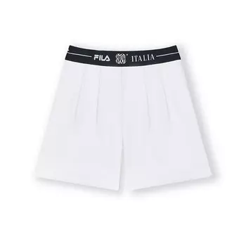 Повседневные шорты женские белые Fila
