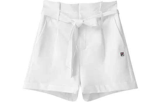 Повседневные шорты женские белые Fila