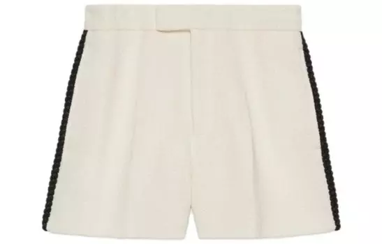 Повседневные шорты женские белые Gucci