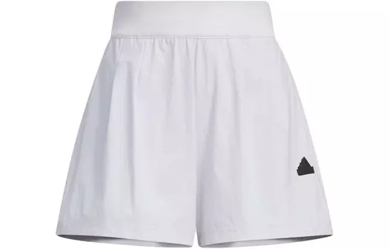 Повседневные шорты женские белые/серые Adidas