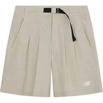 Повседневные шорты женские бежевые New Balance