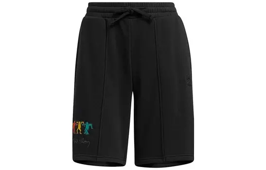 Повседневные шорты женские черные Adidas