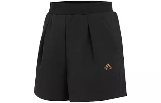 Повседневные шорты женские черные Adidas